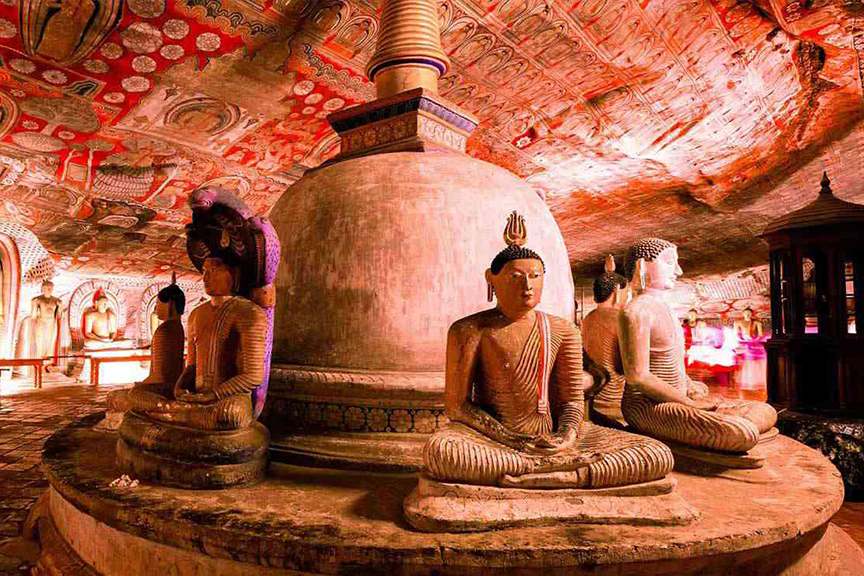 Dambulla cave temple